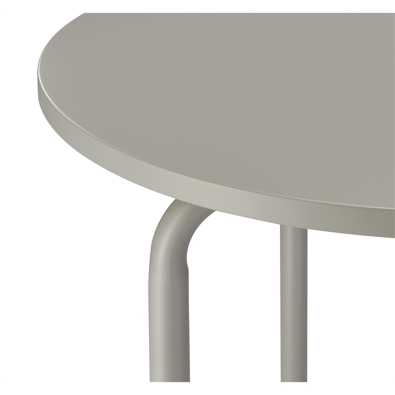Elgin Metal Accent Table in Gray