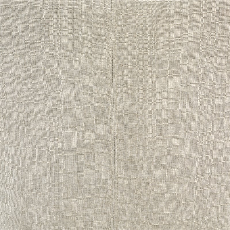 Santina Bankers Chair with Antique Gray Finish and Ivory White Fabric