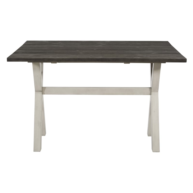 Kristen Flip Top Table in Charcoal Engineered Wood