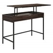 Contempo Worksmart Sit-To-Stand Desk in Ozark Ash Engineered Wood