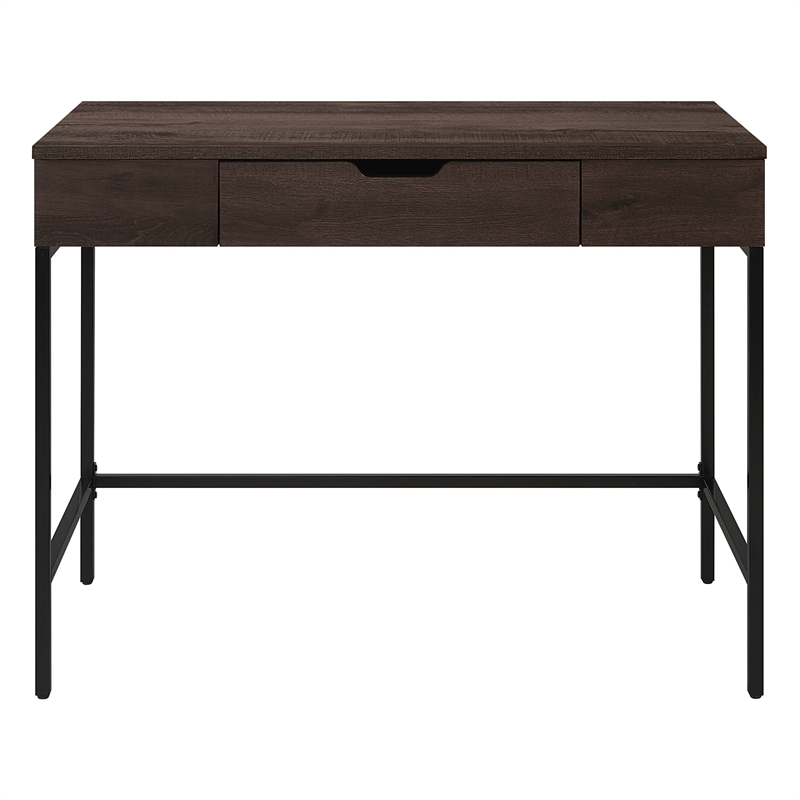Contempo Worksmart Sit-To-Stand Desk in Ozark Ash Engineered Wood