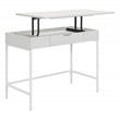 Contempo Worksmart Sit-To-Stand Desk in White Oak Engineered Wood