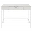 Contempo Worksmart Sit-To-Stand Desk in White Oak Engineered Wood