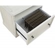 Country Meadows Engineered Wood File Cabinet in Antique White