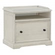 Country Meadows Engineered Wood File Cabinet in Antique White