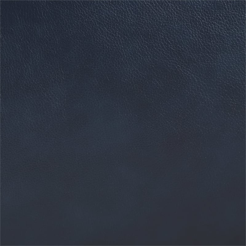 Bryson Recliner With Dark Navy Faux Leather