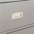 Wellington 2 Drawer Engineered Wood Cabinet in Gray