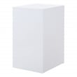 2 Drawer Locking Metal File Cabinet in White