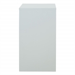 2 Drawer Locking Metal File Cabinet in Gray