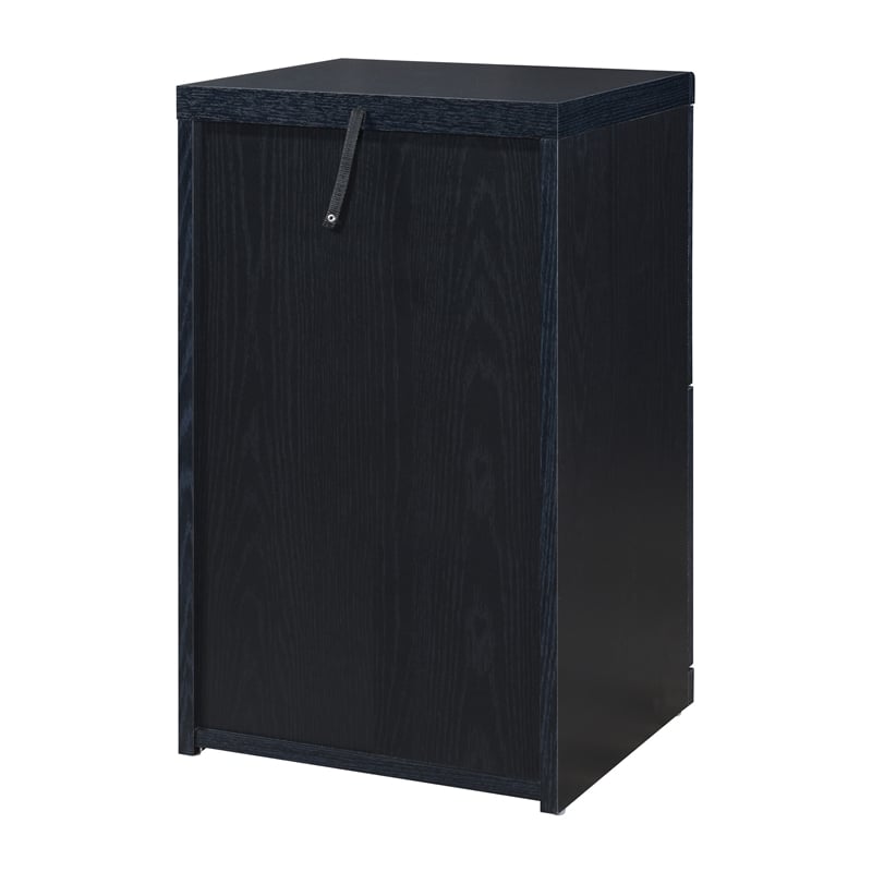 Alpine 2-Drawer Engineered Wood  Vertical File with Lockdowel  in Black
