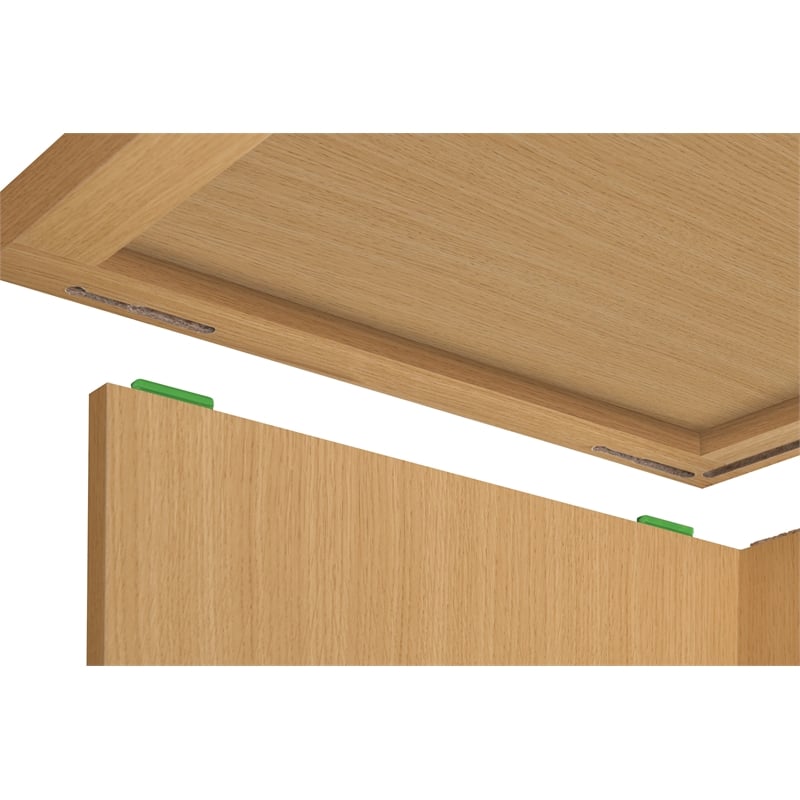 Alpine 2-Drawer Engineered Wood  Vertical File with Lockdowel  in Black