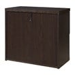 Alpine 2-Drawer Engineered Wood Lateral File with Lockdowel in Espresso Finish