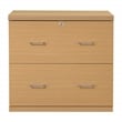 Alpine 2-Drawer Engineered Wood Lateral File with Lockdowel  in Natural Finish