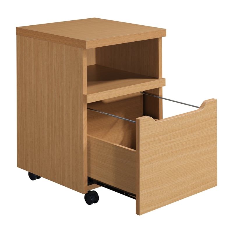 Denmark Engineered Wood Rolling File with Lockdowel  in Natural Finish