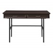 Jefferson Engineered Wood Writing Desk with Lockdowel in Espresso Finish
