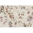 Adalynn Slipcover Dining Chair 2 Pack in Autumn Brown Leaf Fabric