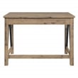 Quinton Writing Desk in Salvage Oak Engineered Wood with Drawer