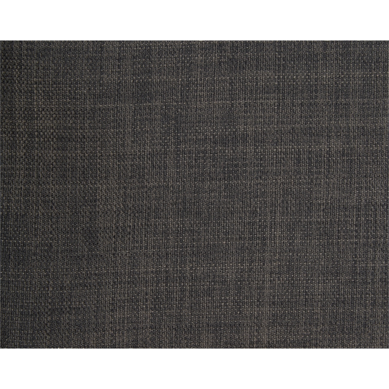 Preston Dining Chair with Antique Bronze Nailheads in Charcoal Fabric