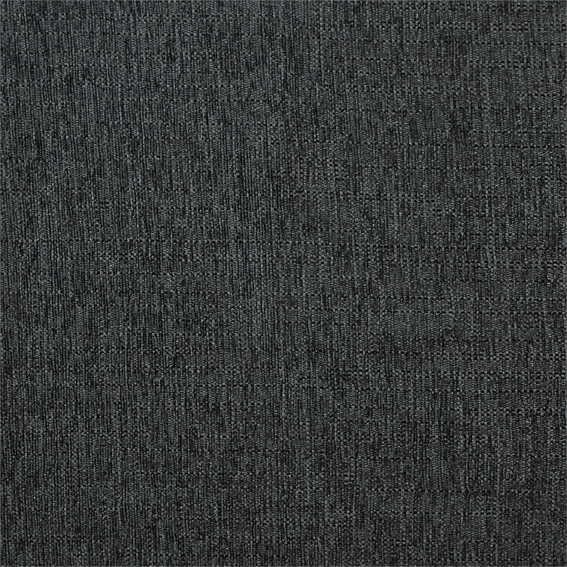 Fletcher Spindle Chair in Charcoal Fabric with Rustic Brown Finish