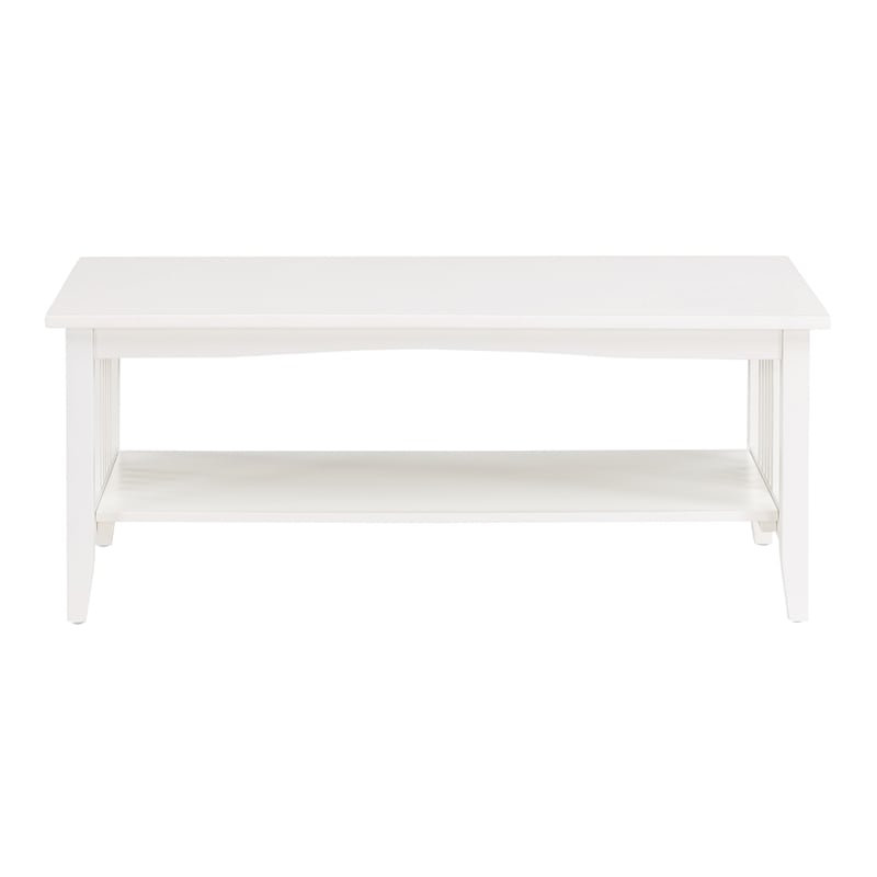 Sierra Coffee Table Engineered Wood in White Finish
