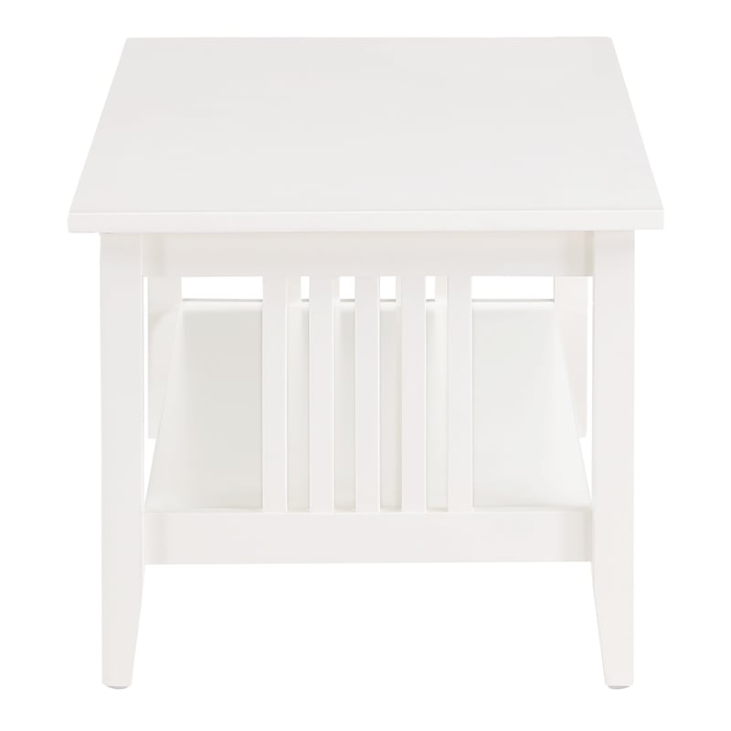 Sierra Coffee Table Engineered Wood in White Finish