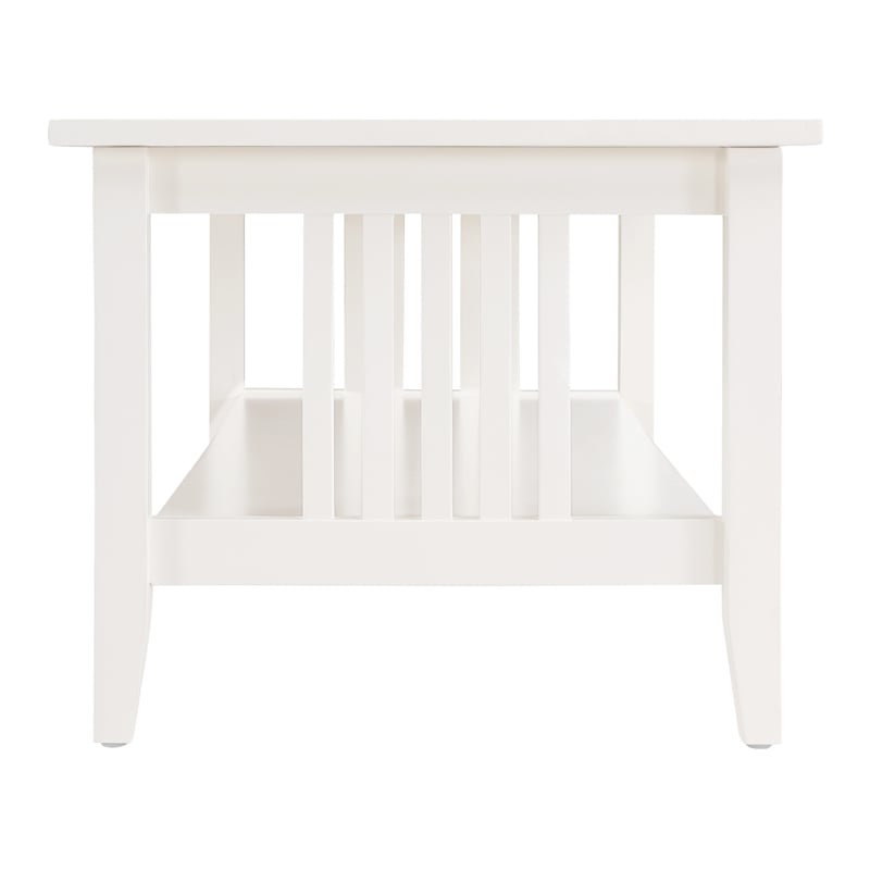 Sierra Coffee Table Engineered Wood in White Finish