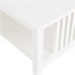 Sierra Coffee Table Engineered Wood in White Finish