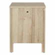 Stonebrook Nightstand with 2 USB Ports in Wood Canyon Oak Finish