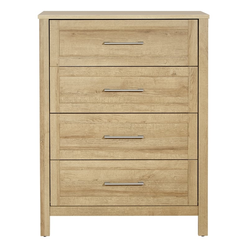 Stonebrook 4-Drawer Chest in Wood Canyon Oak Finish