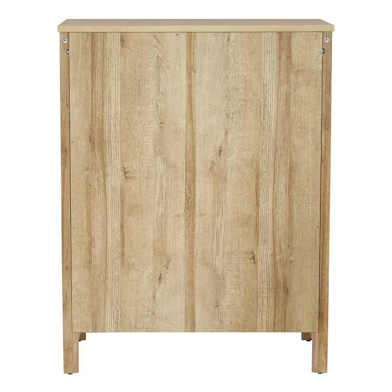 Stonebrook 4-Drawer Chest in Wood Canyon Oak Finish