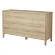 Stonebrook 6-Drawer Horizontal Dresser in Wood Canyon Oak Finish