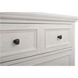 Farmhouse Basics 3 Drawer Chest in Rustic White Engineered Wood