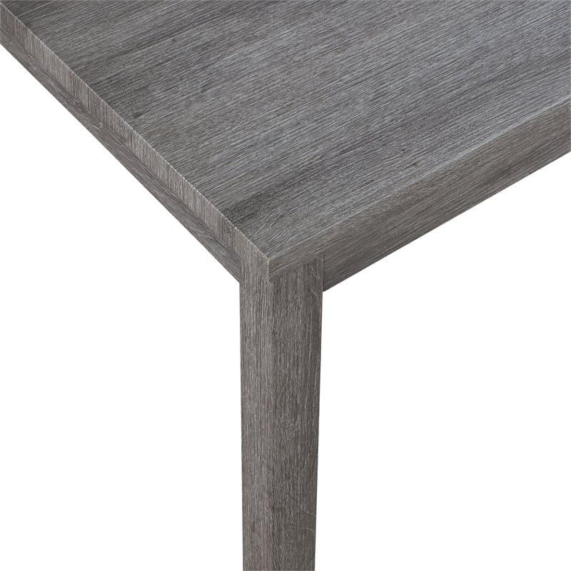 Celina 5-PC Counter Height Dining Set in Engineered Wood Antique Gray