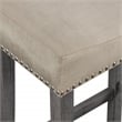 Celina 5-PC Counter Height Dining Set in Engineered Wood Antique Gray