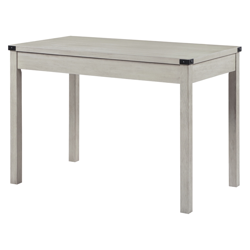 Victor Writing Desk with Drawer in Engineered Wood Champagne Oak Finish