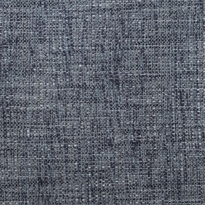 Kaylee Spindle Chair in Indigo Fabric with Antique White Frame