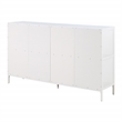 Ace 8 Cube Bookcase/Storage in White Engineered Wood