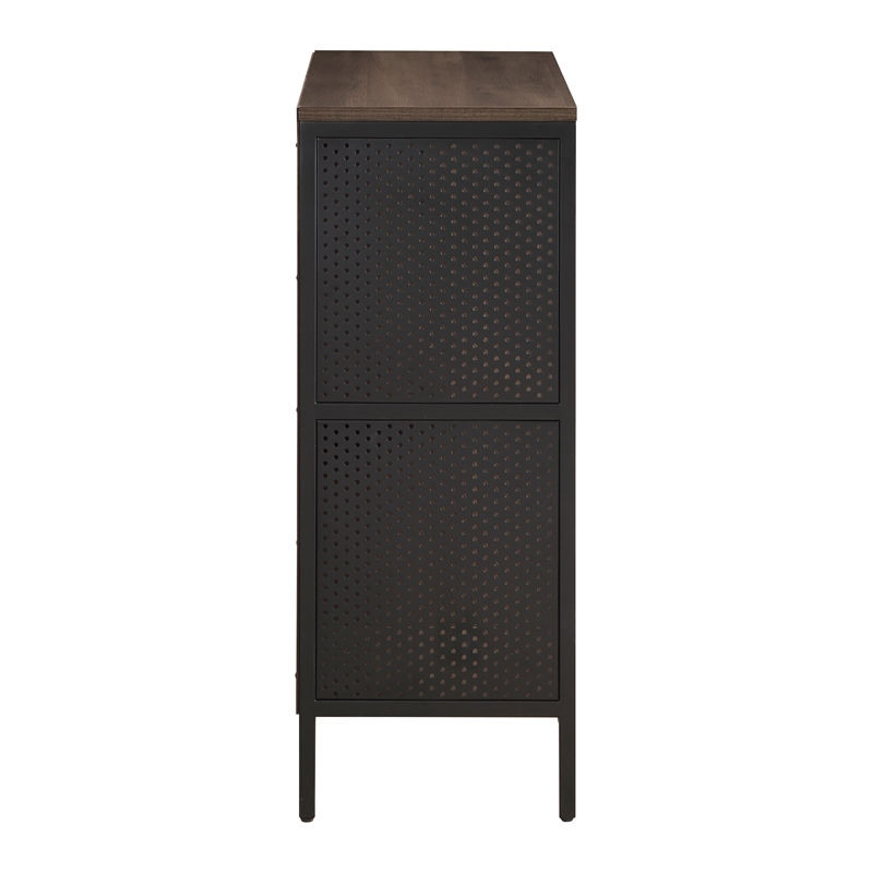 Ace 4 Cube Storage/Bookcase Engineered Wood in Ozark Ash