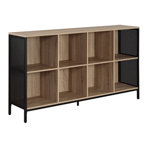 Ace 8 Cube Bookcase/Storage in River Oak Engineered Wood