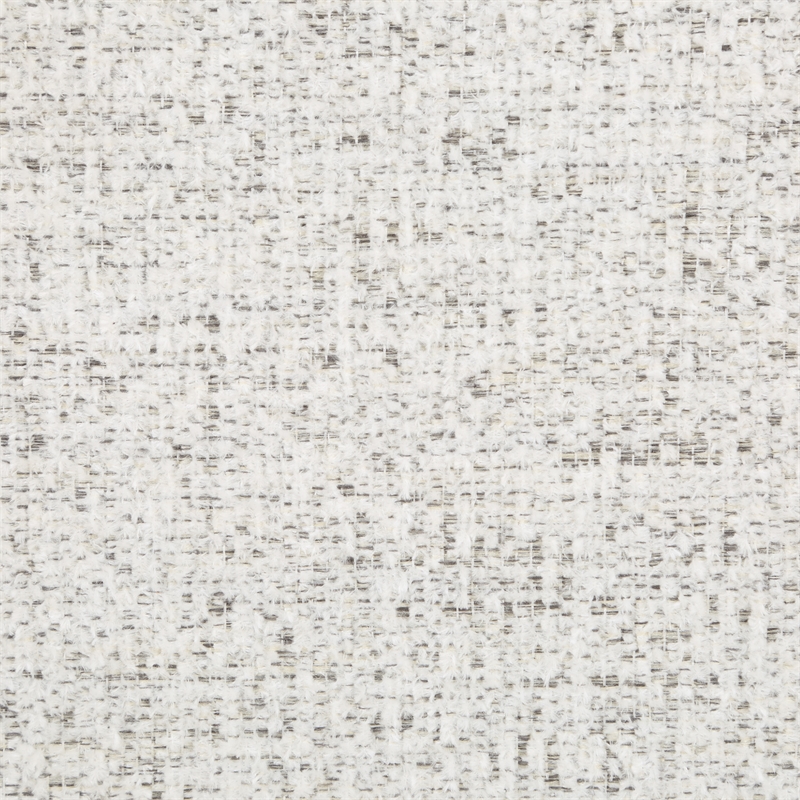 Devin Swivel Chair in White Speckle Fabric