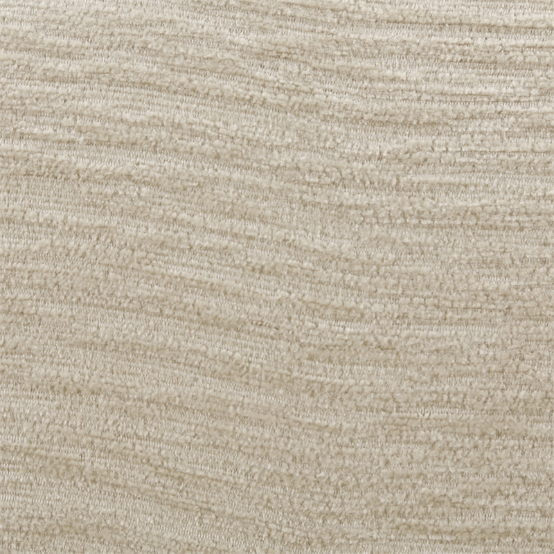 Erindale Round Storage Ottoman in Linen Cream Fabric