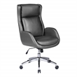 Blanchard Office Chair in Black Faux Leather