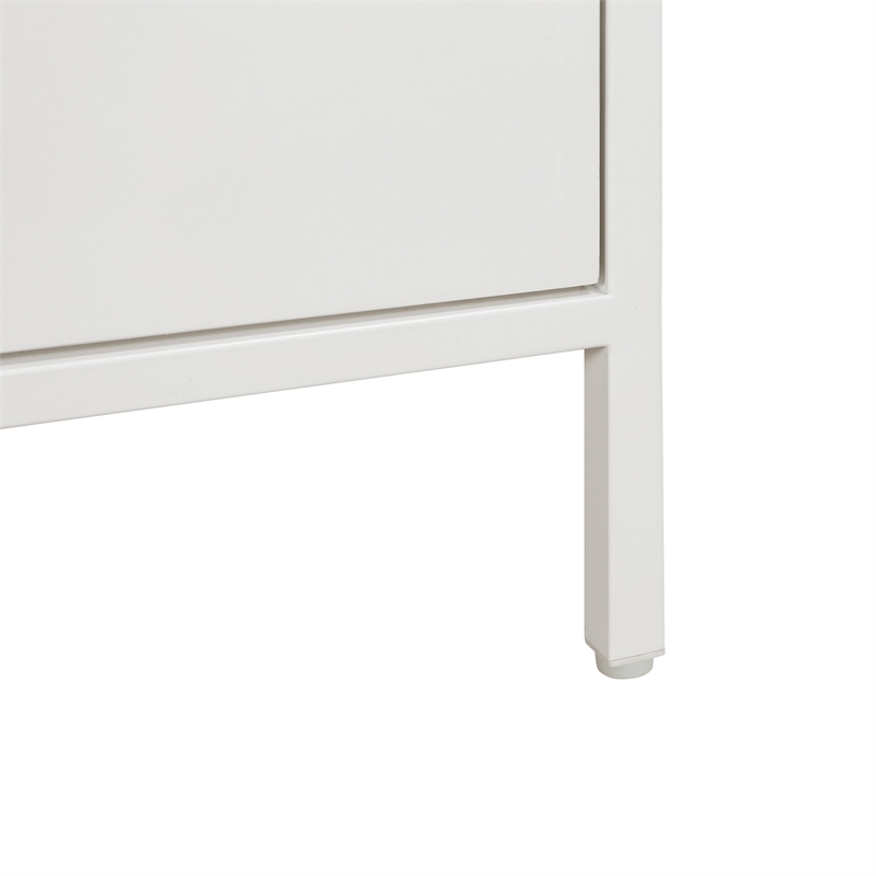 Freeport 3-Drawer Accent Storage Cabinet Engineered Wood in White