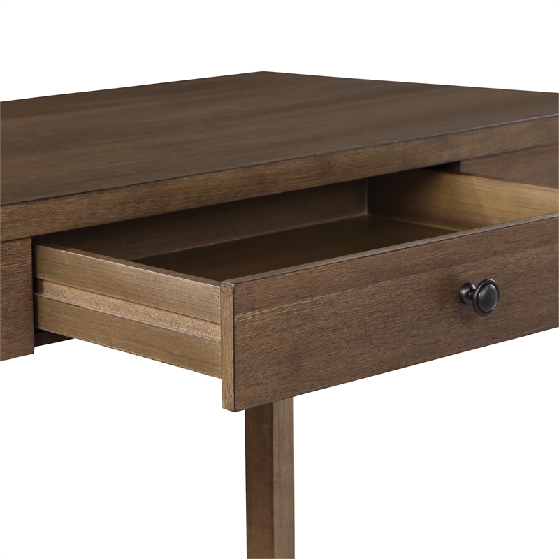 Victor Writing Desk w/ Drawer in Wood Brown Oak