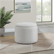 Brayfield Storage Ottoman in Taupe Cord Fabric
