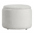 Brayfield Storage Ottoman in Taupe Cord Fabric