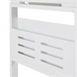 Prado 60x24 Desk with Storage in Metal Schattdecor White Carbon Fiber Desk Top