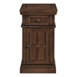 Chair Side Table  in Engineered Wood Oak Finish