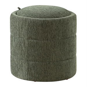 bartley storage ottoman in pine fabric