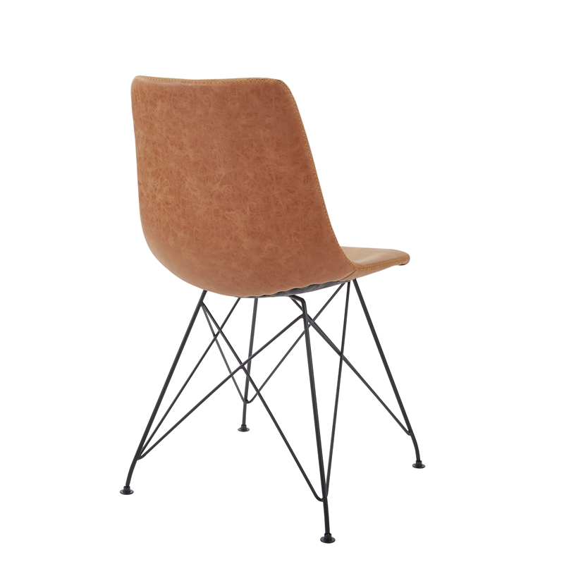 Trenton Chair 4/CTN in Sand Faux Leather